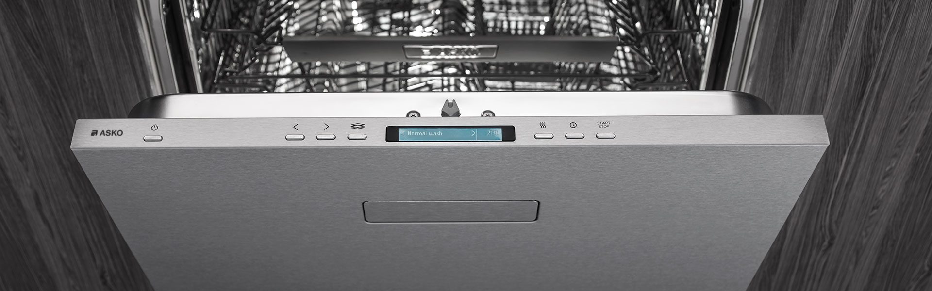 Builtin dishwashers with unique flexibility and loading capacity